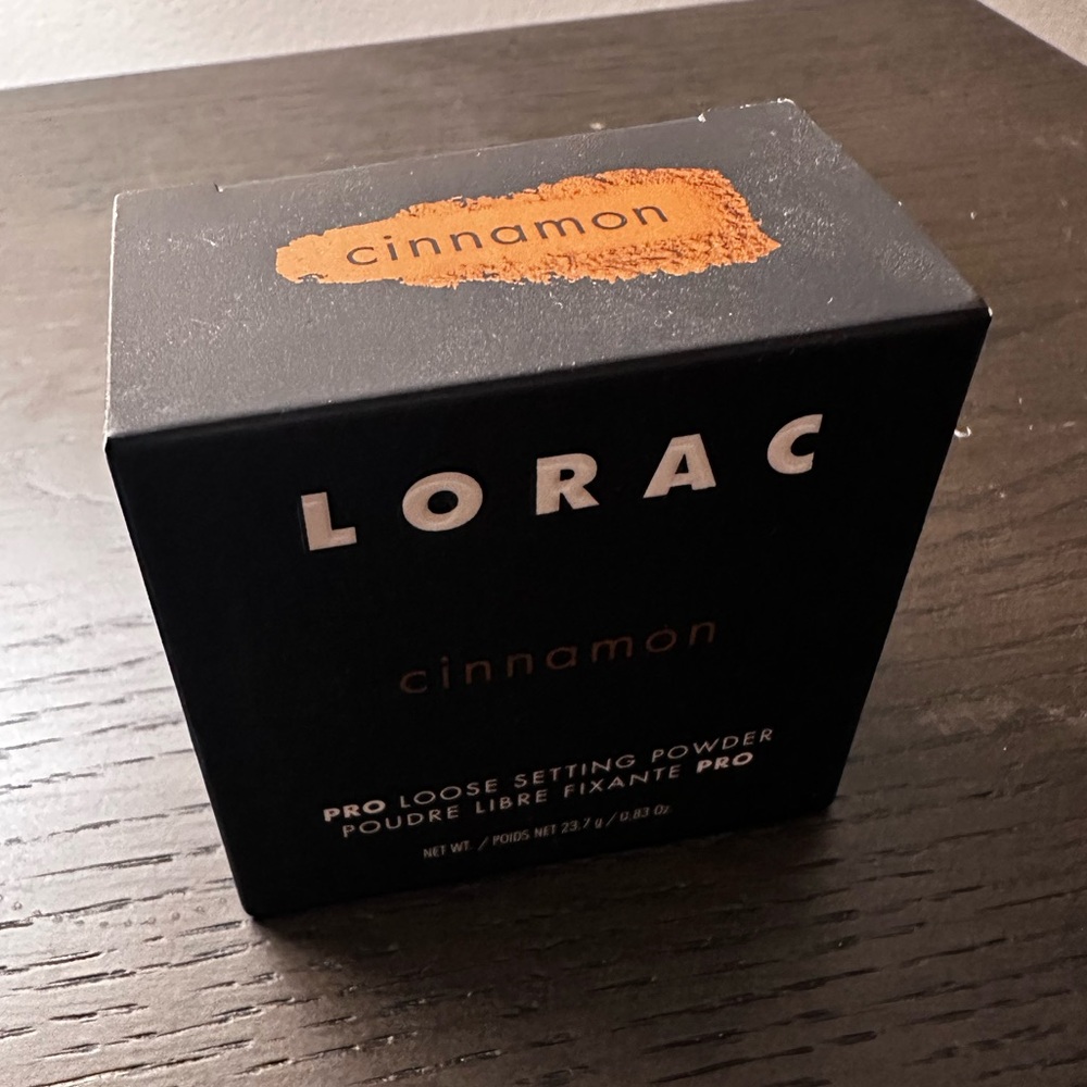 Lorac Loose Setting Powder

Shade - Cinnamon

Brand New In Box